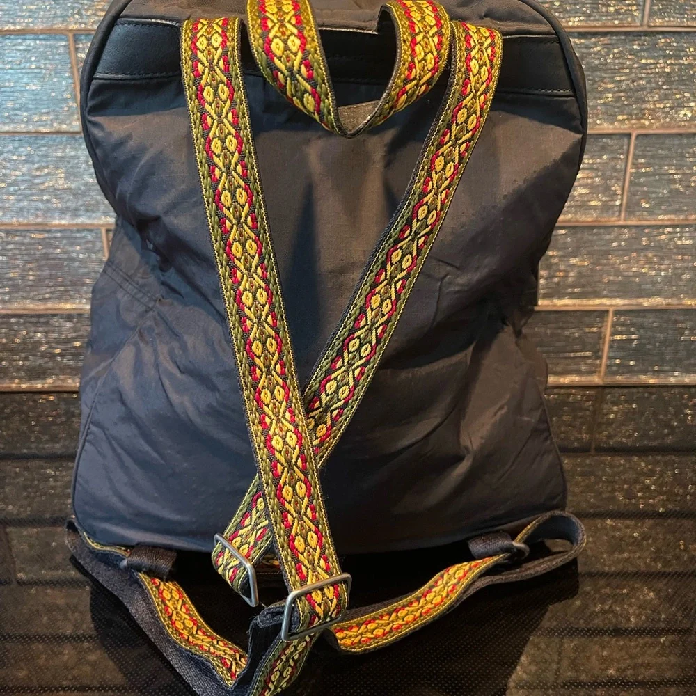 L.A.M.B. Black Rasta Backpack LeSportsac Gwen Stefani No Doubt Y2K Grail Bag